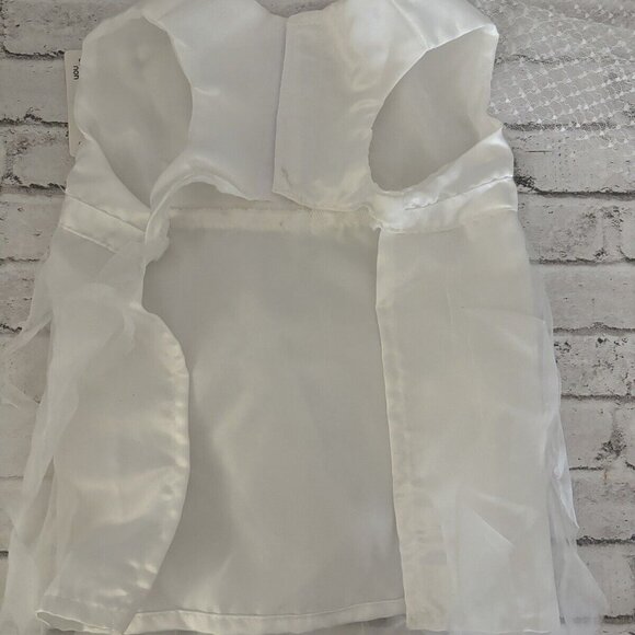 You & Me Dog Wedding Dress & Veil Size M NWT - Picture 3 of 3